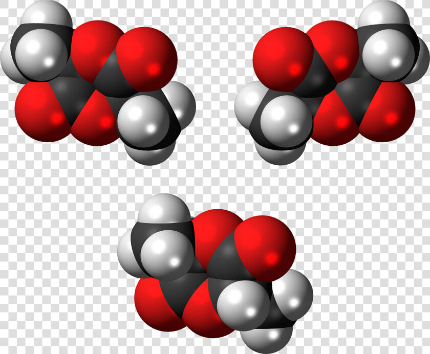 Lactide Isomers Molecules Spacefill   Molecule  HD Png DownloadTransparent PNG