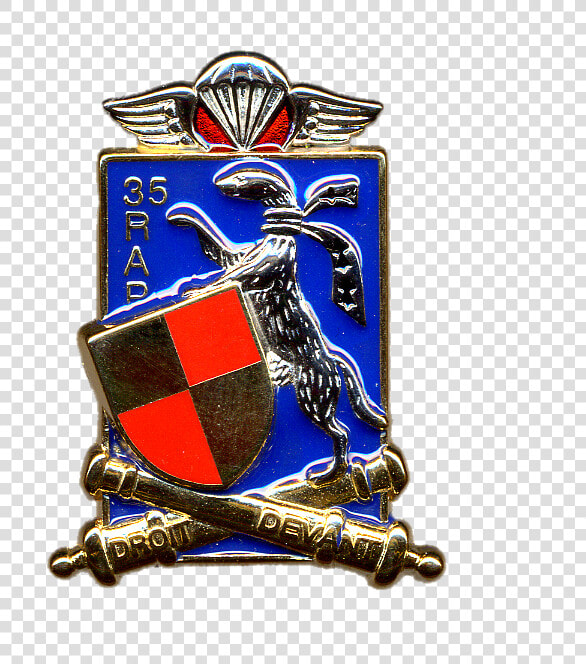 Insigne Du 35e Régiment D Artillerie Parachutiste   Logo 35e Rap  HD Png DownloadTransparent PNG