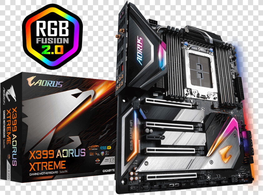 Gigabyte Aorus X399 Xtreme  HD Png DownloadTransparent PNG