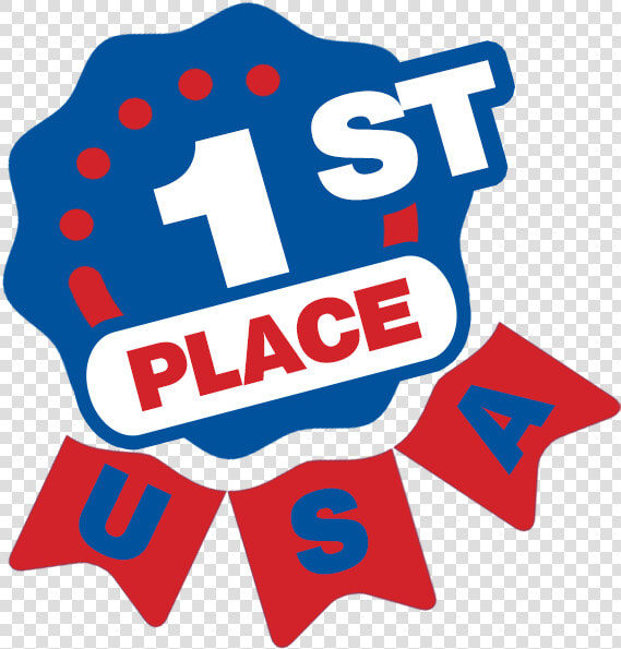 1st Place Usa Icon   Png Download   Usa 1st Place  Transparent PngTransparent PNG