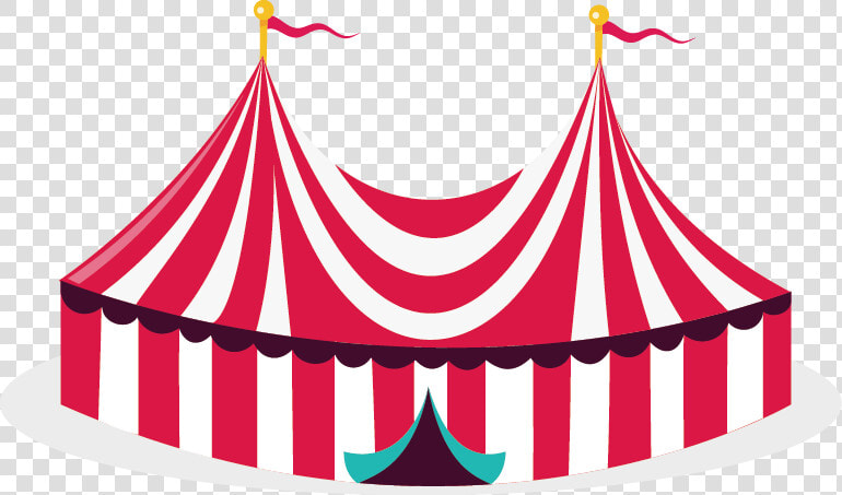 Transparent Carnival Tents Clipart   Circus Tent Cartoon Png  Png DownloadTransparent PNG