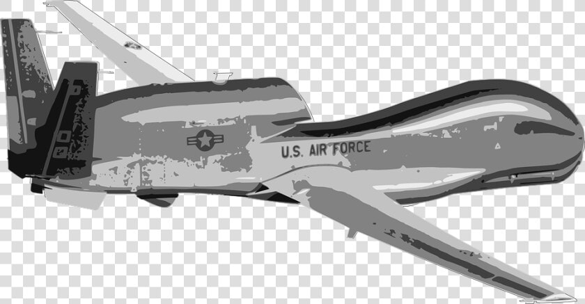 Drone  Global Hawk  Uav  Airplane  Military  Aircraft   Global Hawk Clip Art  HD Png DownloadTransparent PNG