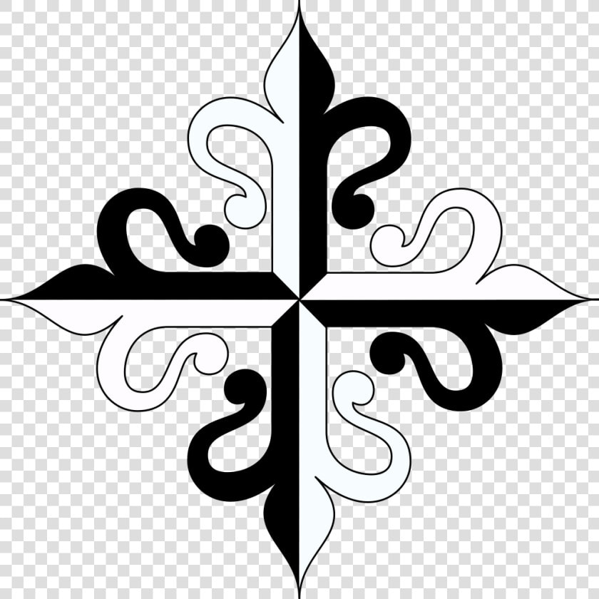 Cruz De La Orden Militia Jesu Christi   Order Of The Militia Of Jesus Christ  HD Png DownloadTransparent PNG