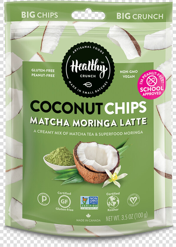 Healthy Crunch Coconut Chips  HD Png DownloadTransparent PNG