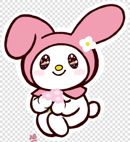 My Melody   Cartoon  HD Png DownloadTransparent PNG