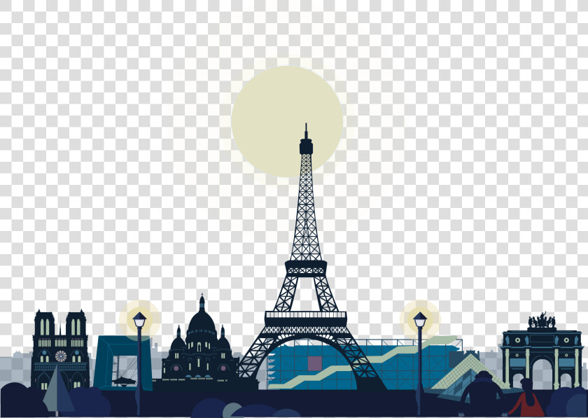 Eiffel Tower Leaning Tower Of Pisa   Study Masters In France  HD Png DownloadTransparent PNG