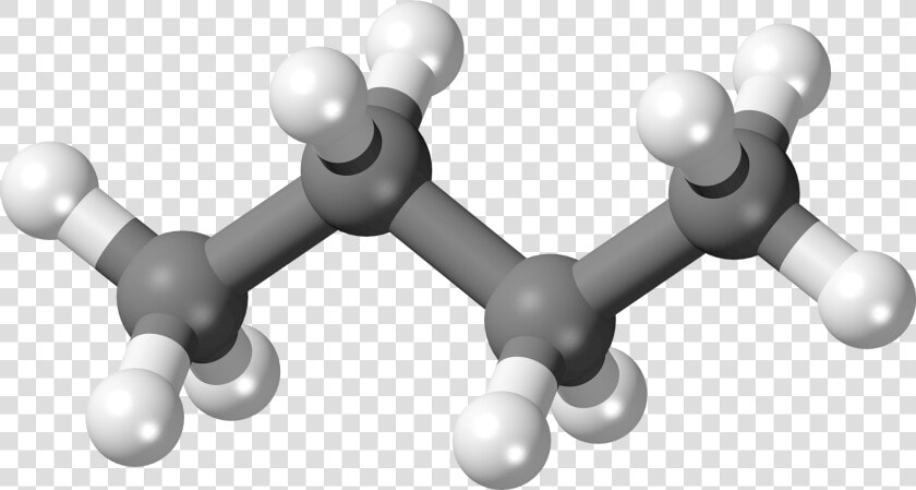 Butane 3d Ball   Butane Molecule  HD Png DownloadTransparent PNG