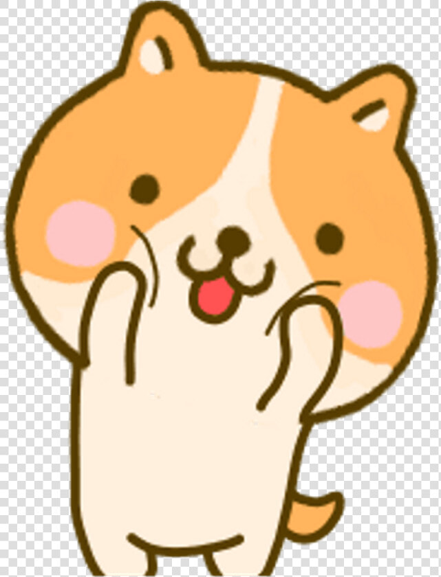 Cuteeee Interesting Cute Kawaii Corgi Aesthetic Beautif   Corgi Kawaii  HD Png DownloadTransparent PNG