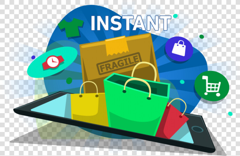 Instant Delivery Service   Instant Courier Delivery   Graphic Design  HD Png DownloadTransparent PNG