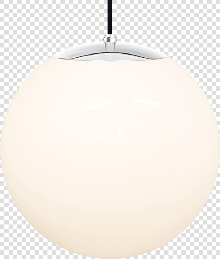 Opal Globe Pendant Chrome 400mm   Lampshade  HD Png DownloadTransparent PNG