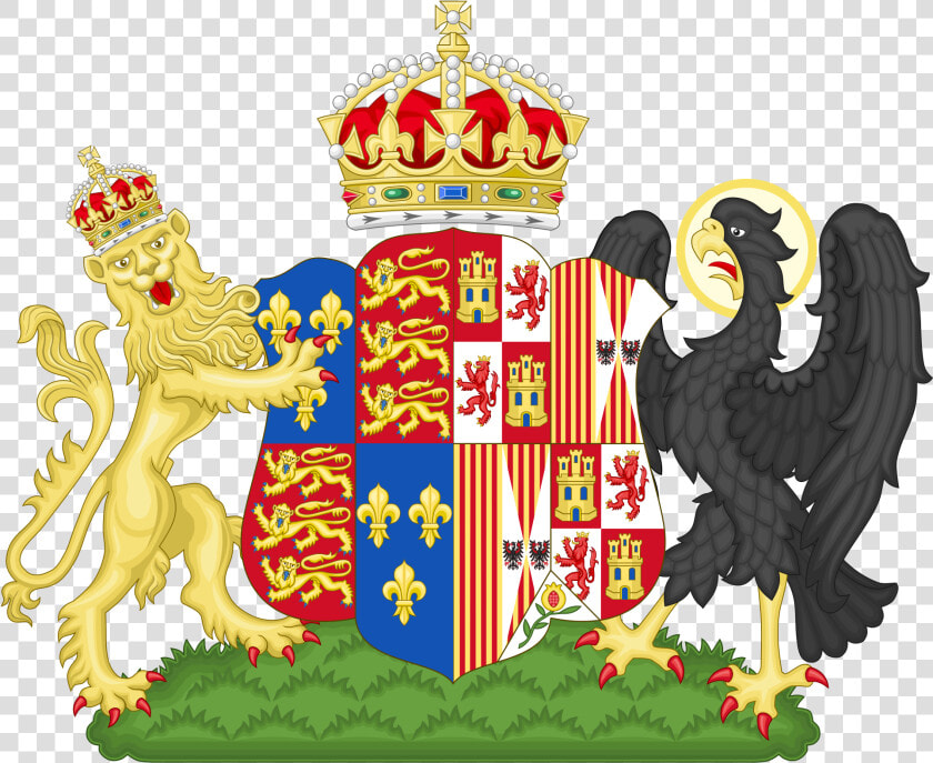 Coat Of Arms British Royal Family  HD Png DownloadTransparent PNG