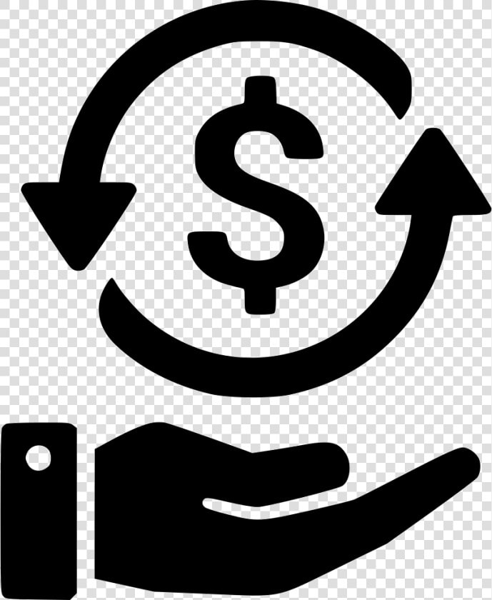 Currency Exchange Dollar Donate Hand Give Transaction   Transparent Background Donation Icon  HD Png DownloadTransparent PNG