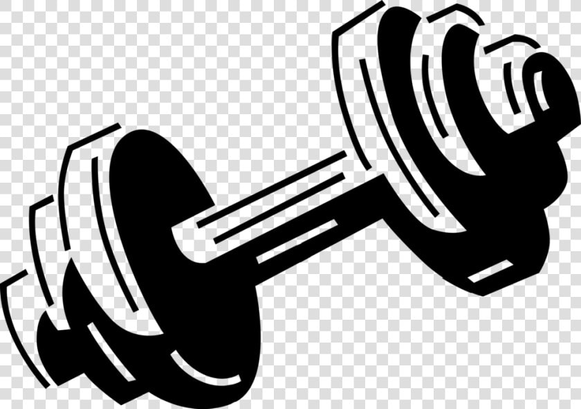 Bodybuilding And Dumbbells Vector Image Illustration   Transparent Background Dumbbell Clip Art  HD Png DownloadTransparent PNG