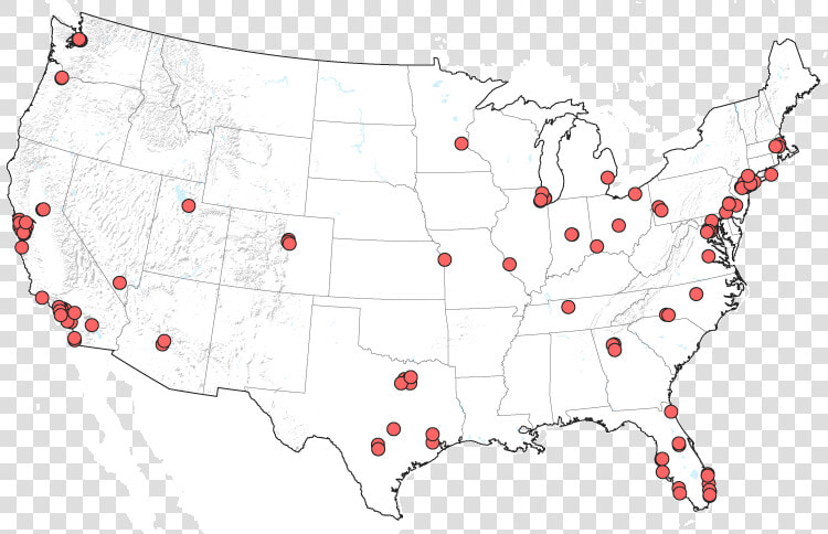 Transparent Red Slash Png   Us Congressional District Map 2019  Png DownloadTransparent PNG