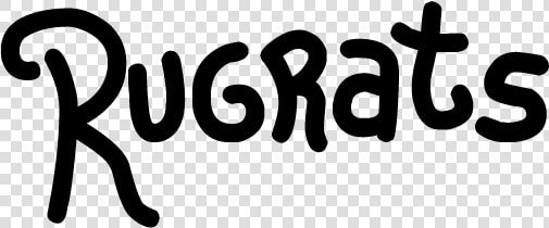 Rugrats   Rugrats Logo Black And White  HD Png DownloadTransparent PNG