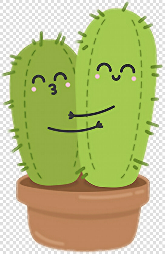  cactus  amor  love  macetas  freetoedit   Amistad Es Como Un Cactus  HD Png DownloadTransparent PNG