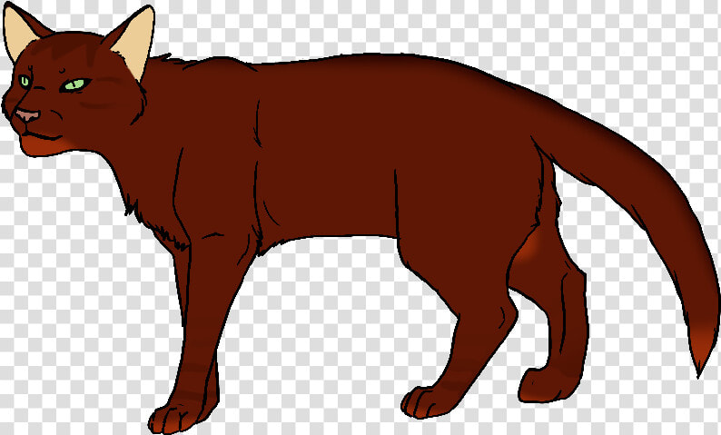 Clipart Cat Red   Red Brown Warrior Cat  HD Png DownloadTransparent PNG