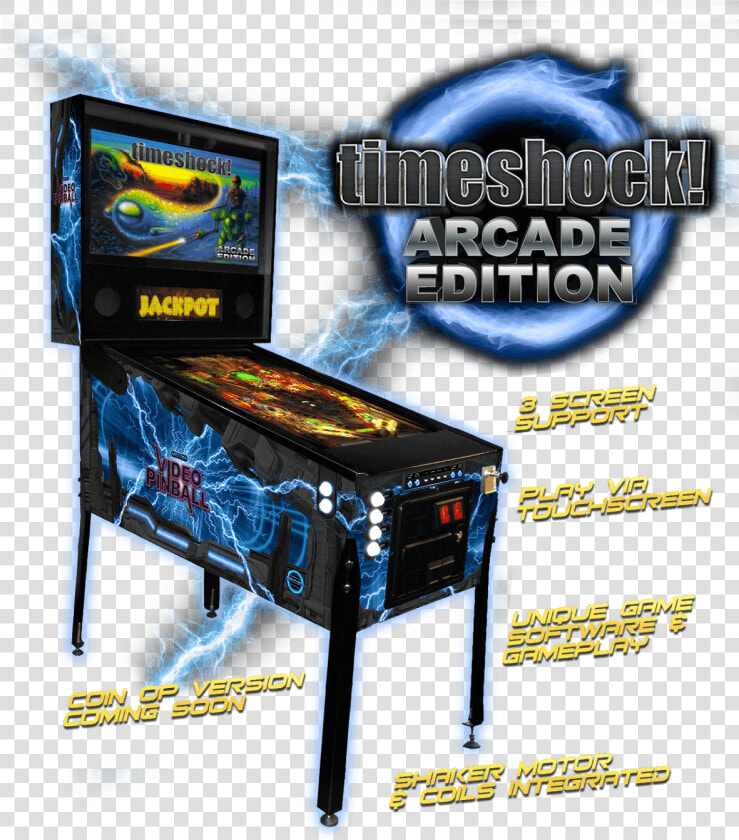 Timeshock Arcade Edition   Arcooda Pinball Arcade  HD Png DownloadTransparent PNG