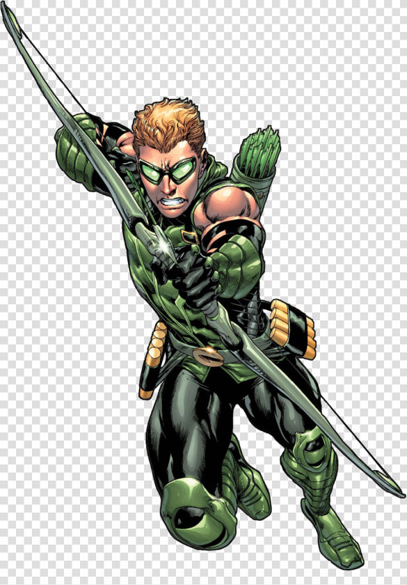 Green Arrow New 52 Green Arrow By Bobhertley   Dc Green Arrow Png  Transparent PngTransparent PNG