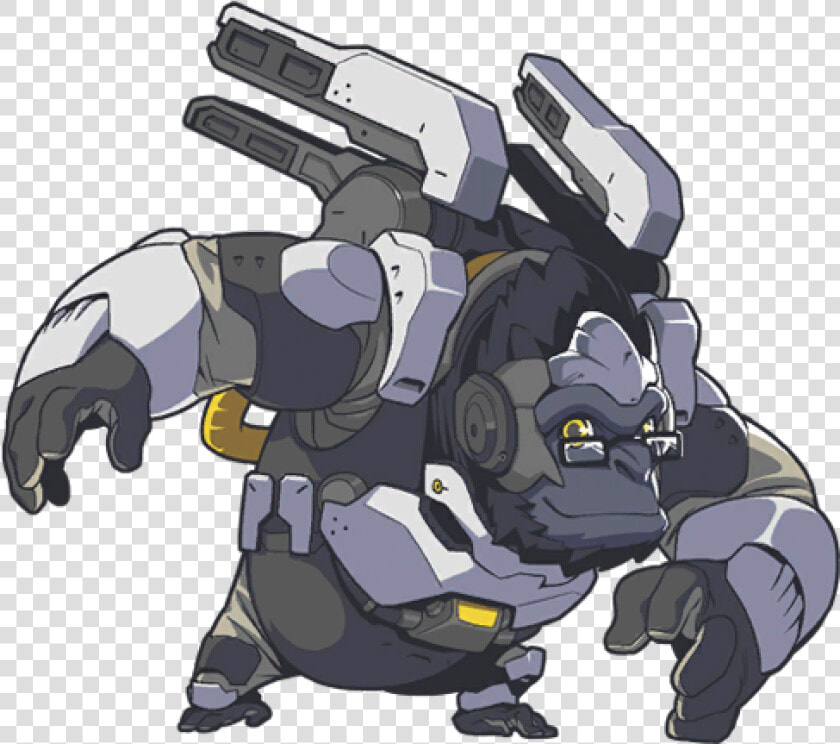 Winston Cute Spray Png   Winston Overwatch Cute Spray  Transparent PngTransparent PNG