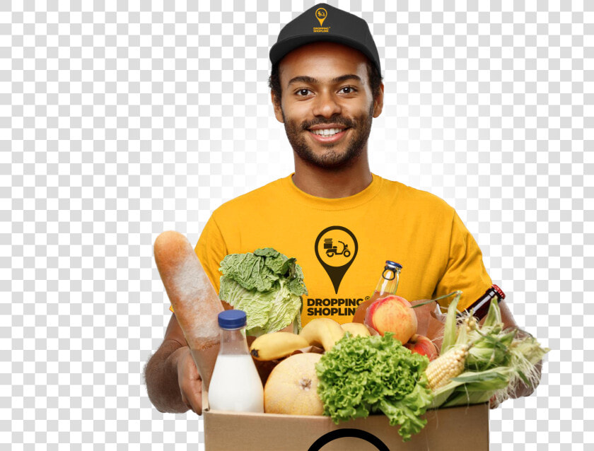 Delivery Food Man Png   Groceries Deliveries  Transparent PngTransparent PNG