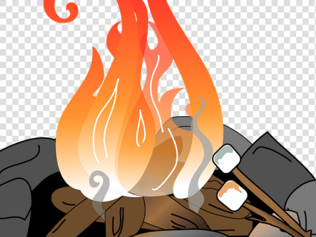 Campfire Clipart Smore   Fire Pit Clip Art  HD Png DownloadTransparent PNG