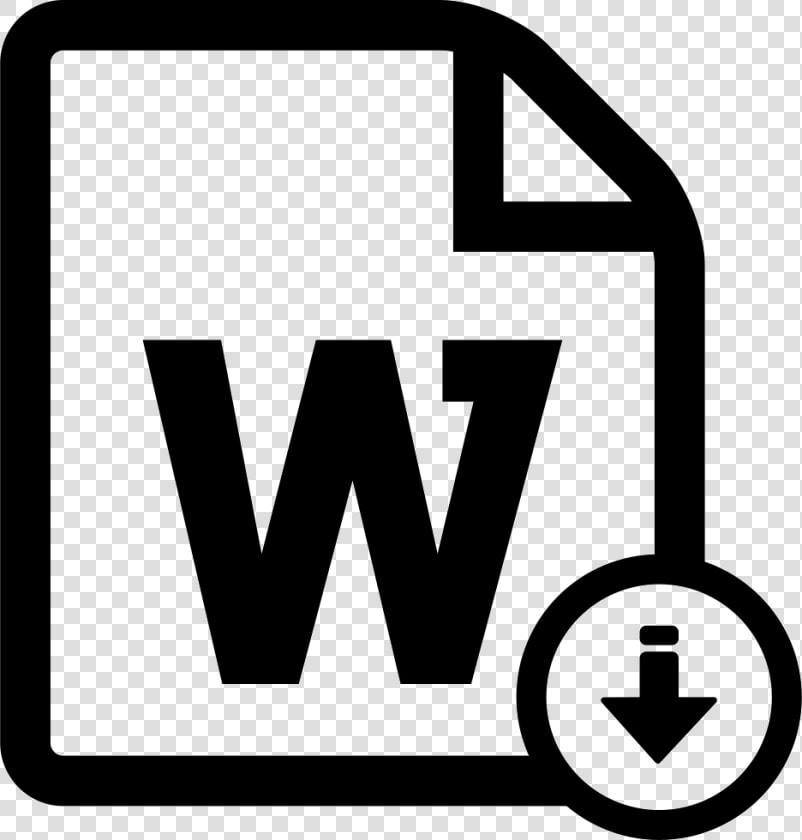 Word Download   Colorear Icono De Word  HD Png DownloadTransparent PNG