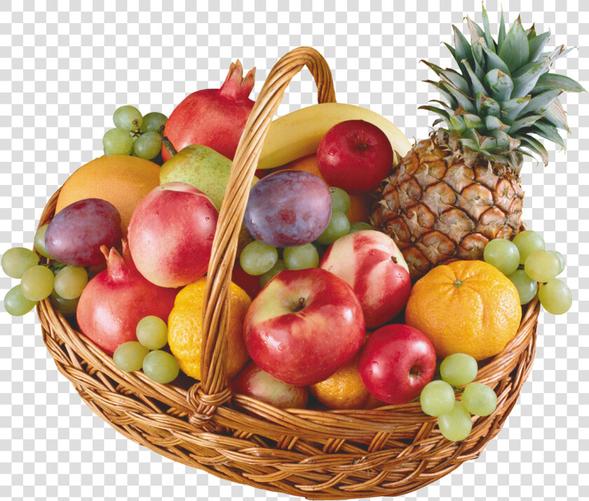 Basket With Fruits Png Clipart   Basket Full Of Fruits  Transparent PngTransparent PNG