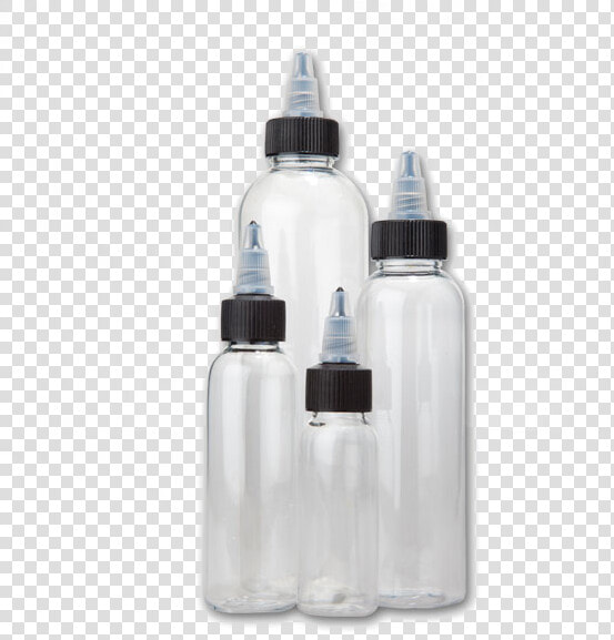 Empty Transparent Ink Bottle   Plastic Bottle  HD Png DownloadTransparent PNG