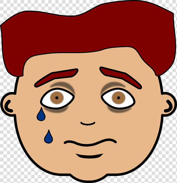 People Clipart Sad   Sad Face People Clipart  HD Png DownloadTransparent PNG