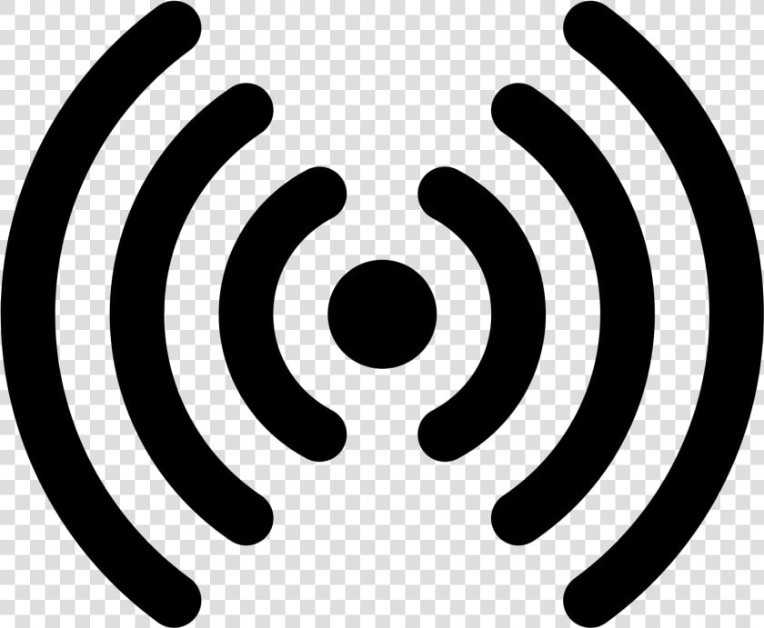 Ios Glyph Icon   Transparent Radio Waves Png  Png DownloadTransparent PNG