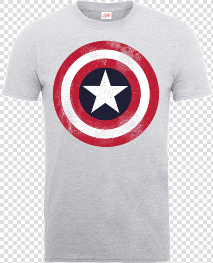 Marvel Avengers Assemble Captain America Distressed   Camisetas Capitan America Mujer  HD Png DownloadTransparent PNG