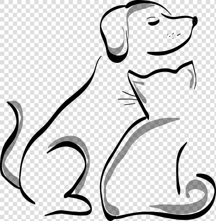 Perro  Gato  Animales  Mascotas  Lindo  Silueta   Cat And Dog Icon Transparent Background  HD Png DownloadTransparent PNG