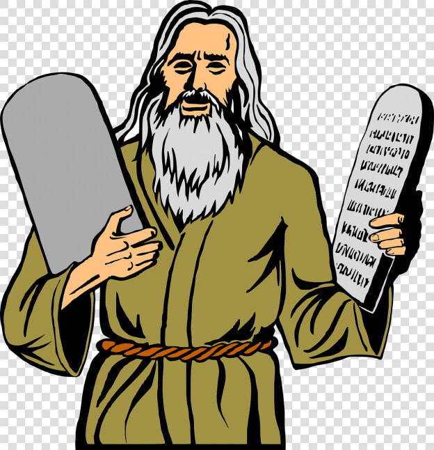 Moses Clipart Ten Commandment Tablet   10 Commandments Moses Clipart  HD Png DownloadTransparent PNG