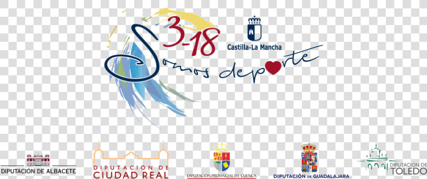 Logo 3 18 Con Diputaciones   Diputacion De Albacete  HD Png DownloadTransparent PNG