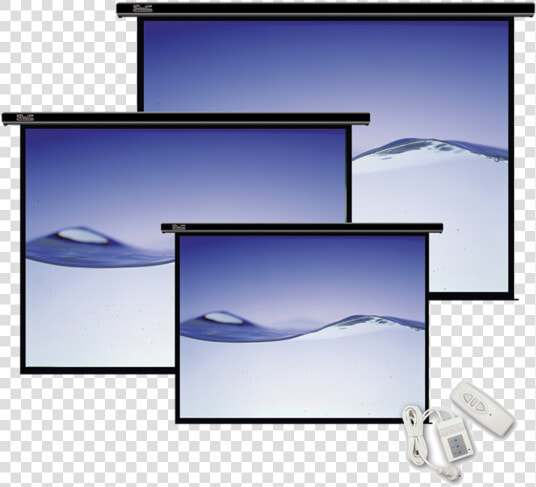 Projector Screens Sight amp sound Ireland   Electric Screen  HD Png DownloadTransparent PNG