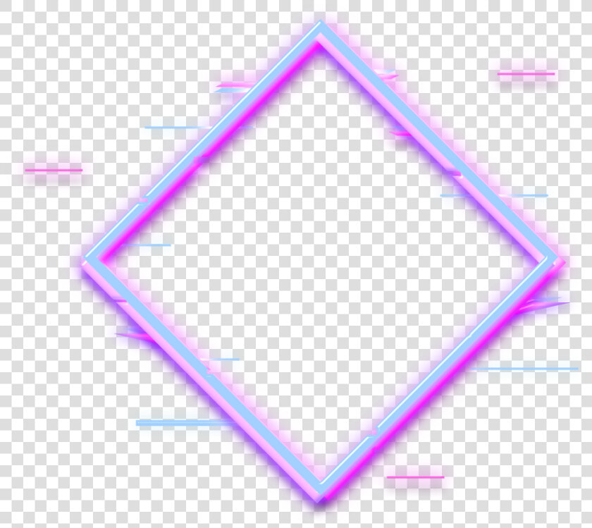  square  glitch  border  neon  error  geometric  frame   Pattern  HD Png DownloadTransparent PNG