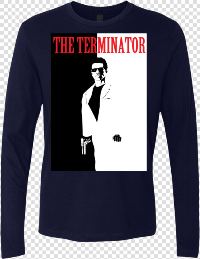 The Terminator Men S Premium Long Sleeve   Not Wanted On The Voyage  HD Png DownloadTransparent PNG