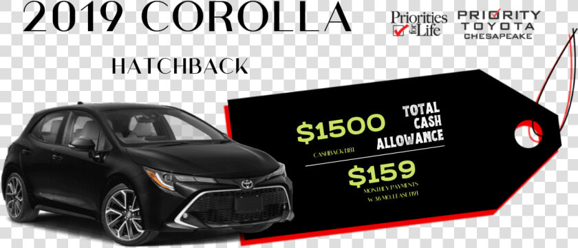 2019 Corolla Hatchback   Toyota Avalon  HD Png DownloadTransparent PNG