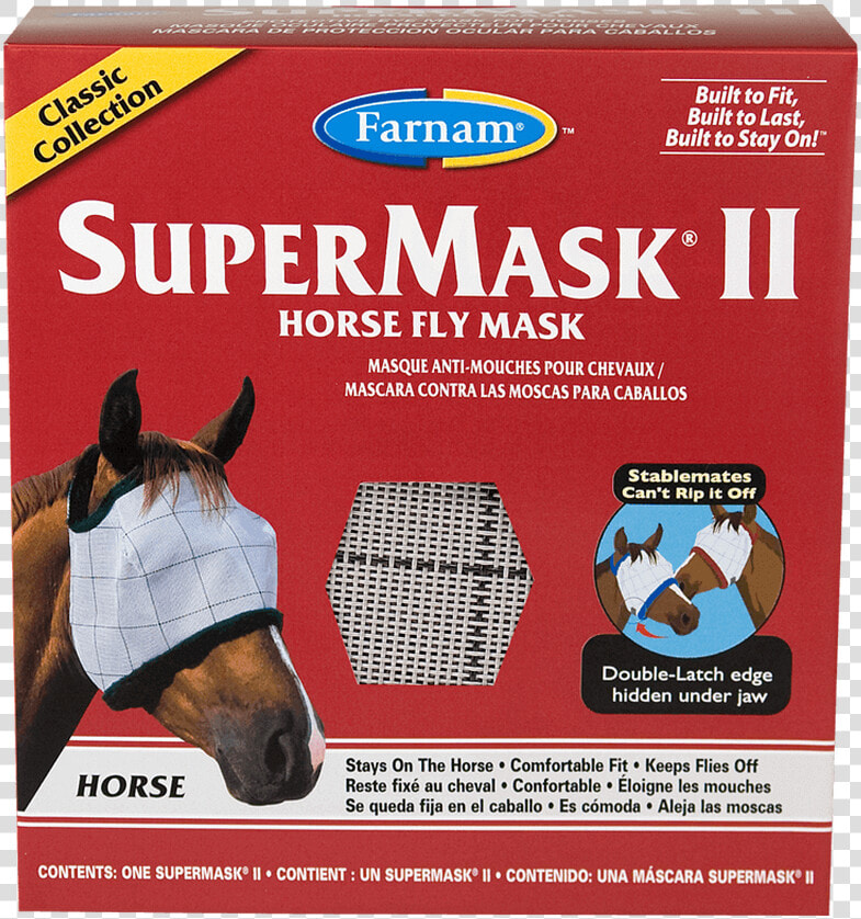 Farnam Supermask Ii Classic Without Ears   Farnam Fly Mask  HD Png DownloadTransparent PNG