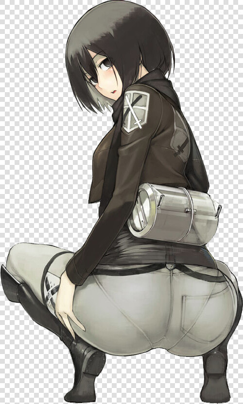 Mikasa Ackerman Drawn By Namaniku Atk   Thicc Attack On Titan Mikasa  HD Png DownloadTransparent PNG