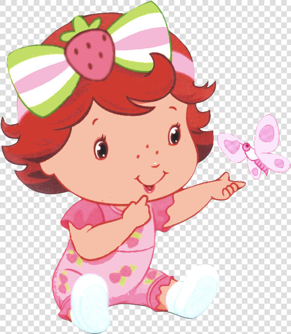 Minus Strawberry Baby  Strawberry Shortcake  Baby Images    Strawberry Shortcake Cartoon Fresita  HD Png DownloadTransparent PNG