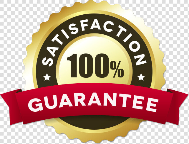 Satisfaction Seal   100 Guarantee  HD Png DownloadTransparent PNG