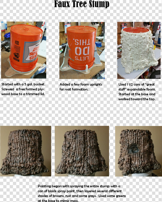 Diy Tree Stump Prop  HD Png DownloadTransparent PNG