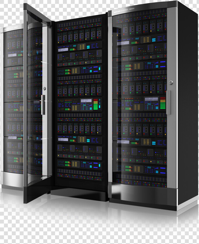 Computer Case Server 19 inch Rack Computer Network   Hp Dell Ibm Servers  HD Png DownloadTransparent PNG