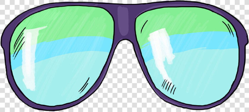  glasses  gafas  lunettes  ftestickers  stickers  autocollants   Reflection  HD Png DownloadTransparent PNG