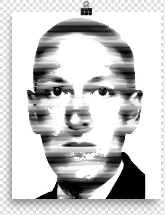 Lovecraft Ritratto Incisione 2400px Mockup Transparent   Howard Phillips Lovecraft Png  Png DownloadTransparent PNG