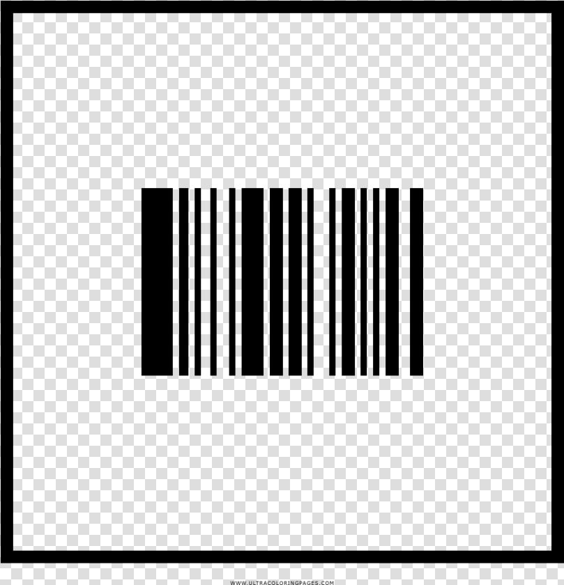 Código De Barras Página Para Colorear  HD Png DownloadTransparent PNG