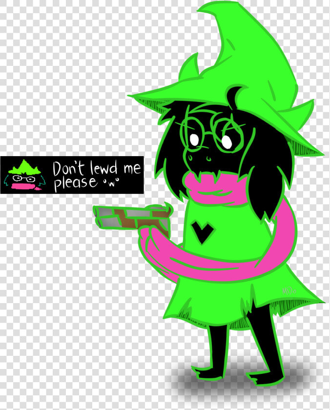 Deltarune Ralsei With A Gun  HD Png DownloadTransparent PNG