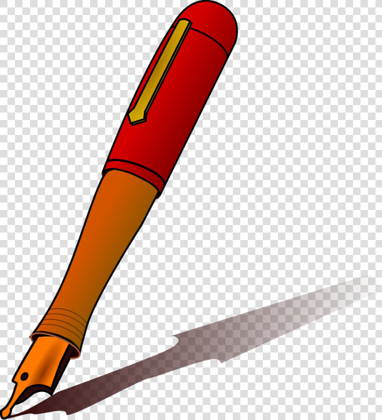 Ink Pen Pen Clip Art At Vector Clip Art Free Image   Clipart Images Of Pen  HD Png DownloadTransparent PNG